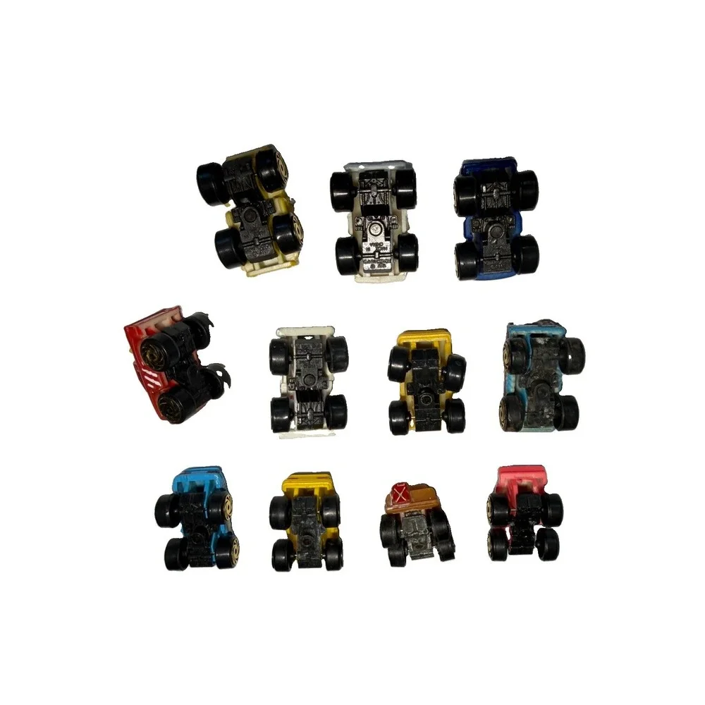 Vintage 1987 Road Champs Mini Monster Wheels Lot 11 Micro Machines Style